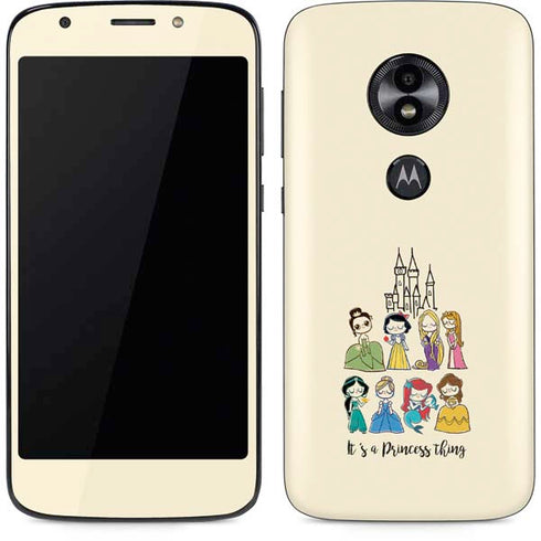 Disney Princess Its A Princess Thing Art Moto E5 Play Skin